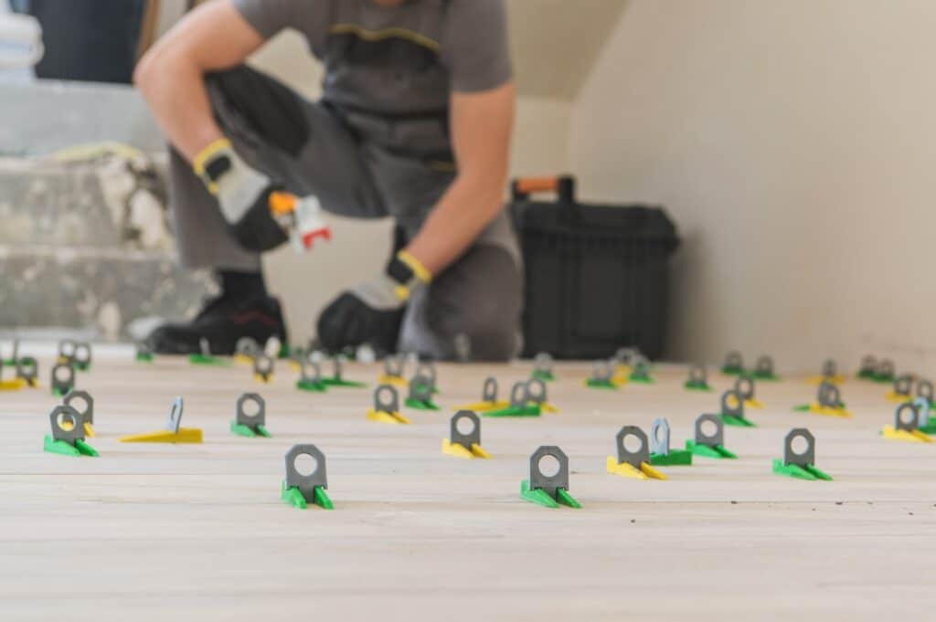 Floor Tiles Leveling System